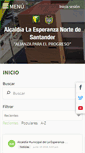 Mobile Screenshot of laesperanza-nortedesantander.gov.co